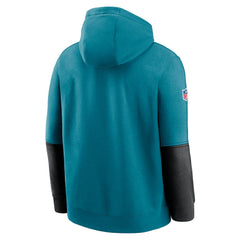 Jacksonville Jaguars 2024 Sideline Club Pullover Hoodie - Teal - Nike