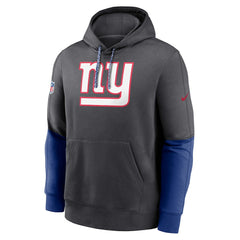 New York Giants 2024 Sideline Club Pullover Hoodie - Anthracite - Nike