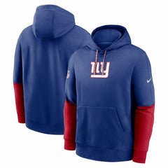 New York Giants 2024 Sideline Club Pullover Hoodie - Royal - Nike