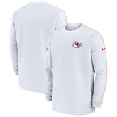 Kansas City Chiefs 2024 Sideline Coaches Long Sleeve Top - Red - Nike