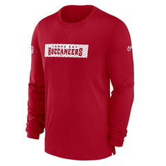 Tampa Bay Buccaneers Sideline Player Performance Long Sleeve T-Shirt - Red - Nike