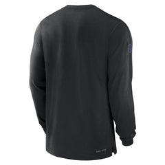 Baltimore Ravens Sideline Player Performance Long Sleeve T-Shirt - Black - Nike
