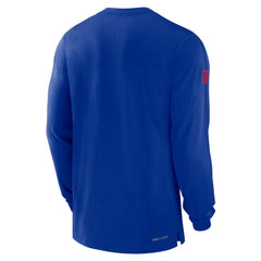 Buffalo Bills Sideline Player Performance Long Sleeve T-Shirt - Royal - Nike