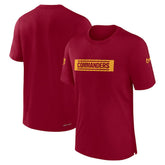 Washington Commanders Sideline Player Performance T-Shirt - Burgundy - Nike