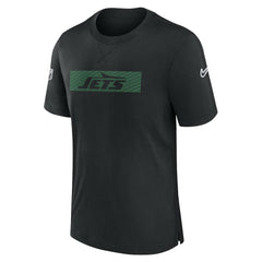New York Jets Sideline Player Performance T-Shirt - Black - Nike