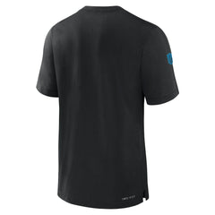 Carolina Panthers Sideline Player Performance T-Shirt - Black - Nike