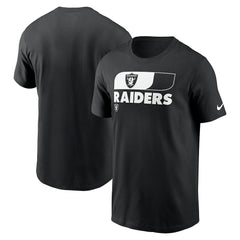 Las Vegas Raiders Air Essential T-Shirt - Black - Nike