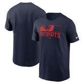 New England Patriots Air Essential T-Shirt - Navy - Nike