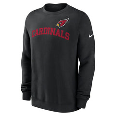 Arizona Cardinals Club Pullover Sweatshirt - Black - Nike