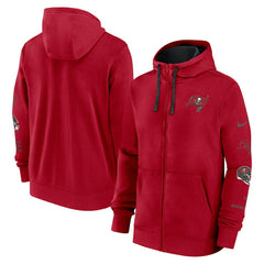Tampa Bay Buccaneers Primetime Club Full-Zip Hoodie - Red - Nike