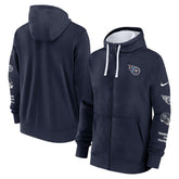 Tennessee Titans Primetime Club Full-Zip Hoodie - Navy - Nike