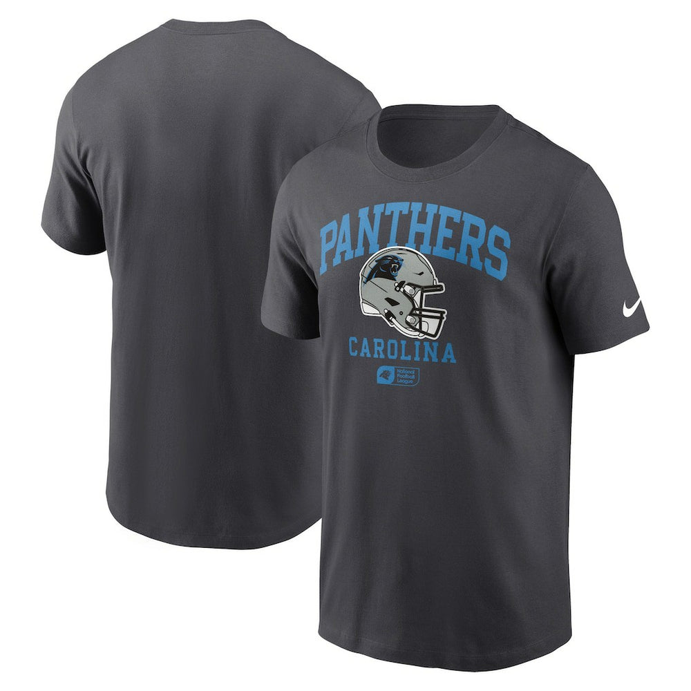 Carolina Panthers Helmet Essential T-Shirt - Anthracite - Nike