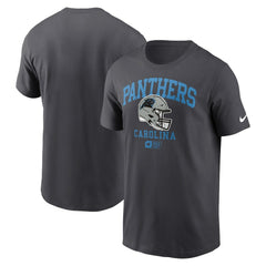 Carolina Panthers Helmet Essential T-Shirt - Anthracite - Nike