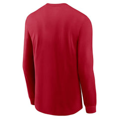 San Francisco 49ers All Out Long Sleeve T-Shirt - Scarlet - Nike