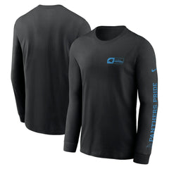 Carolina Panthers All Out Long Sleeve T-Shirt - Black - Nike