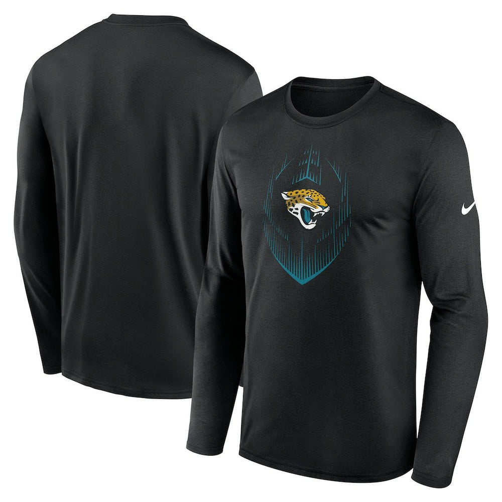 Jacksonville Jaguars Icon Legend Performance Long Sleeve T-Shirt - Black - Nike