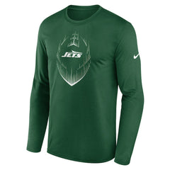 New York Jets Icon Legend Performance Long Sleeve T-Shirt - Green - Nike