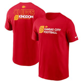 Kansas City Chiefs Outline T-Shirt - Red - Nike