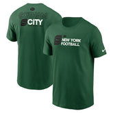 New York Jets Outline T-Shirt - Green - Nike