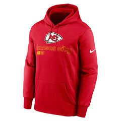 Kansas City Chiefs Performance Pullover Hoodie - Red - Nike
