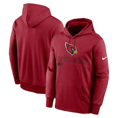 Arizona Cardinals Performance Pullover Hoodie - Cardinal - Nike