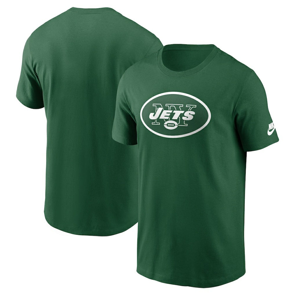 New York Jets Rewind Logo Essential T-Shirt - Kelly Green - Nike