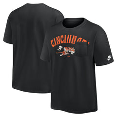 Cincinnati Bengals Rewind Heavy Max90 Pocket T-Shirt - Black - Nike