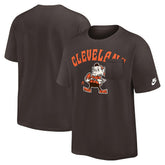 Cleveland Browns Rewind Heavy Max90 Pocket T-Shirt - Brown - Nike