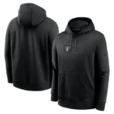 Las Vegas Raiders Edge Pack French Terry Club Pullover Hoodie - Black - Nike