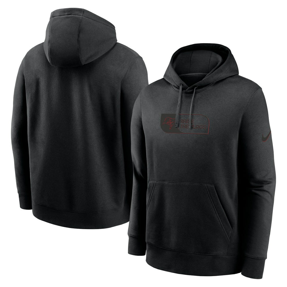 Tampa Bay Buccaneers Edge Pack French Terry Club Pullover Hoodie - Black - Nike