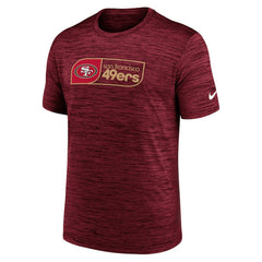 San Francisco 49ers Big & Tall Velocity Performance T-Shirt - Scarlet - Nike