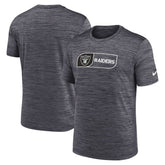 Las Vegas Raiders Big & Tall Velocity Performance T-Shirt - Black - Nike