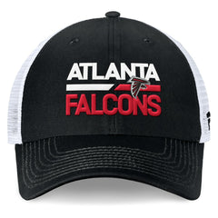 Atlanta Falcons Upper Trucker Adjustable Hat - Black/White - Fanatics