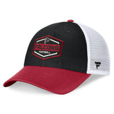 Atlanta Falcons Bench Trucker Adjustable Hat - Black/Red - Fanatics