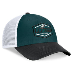 Philadelphia Eagles Bench Trucker Adjustable Hat - Midnight Green/Black - Fanatics
