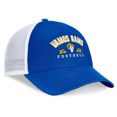 Los Angeles Rams Timeout Trucker Adjustable Hat - Royal - Fanatics