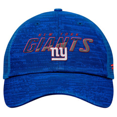 New York Giants Challenge Trucker Adjustable Hat - Heather Royal - Fanatics