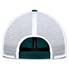Philadelphia Eagles Challenge Trucker Adjustable Hat - Heather Midnight Green - Fanatics