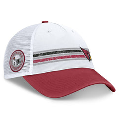 Arizona Cardinals Flawless Stripe Adjustable Hat - White/Cardinal - Fanatics