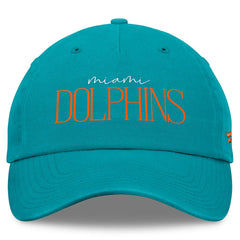 Miami Dolphins Women's Review Unstructured Adjustable Hat - Aqua - Fanatics