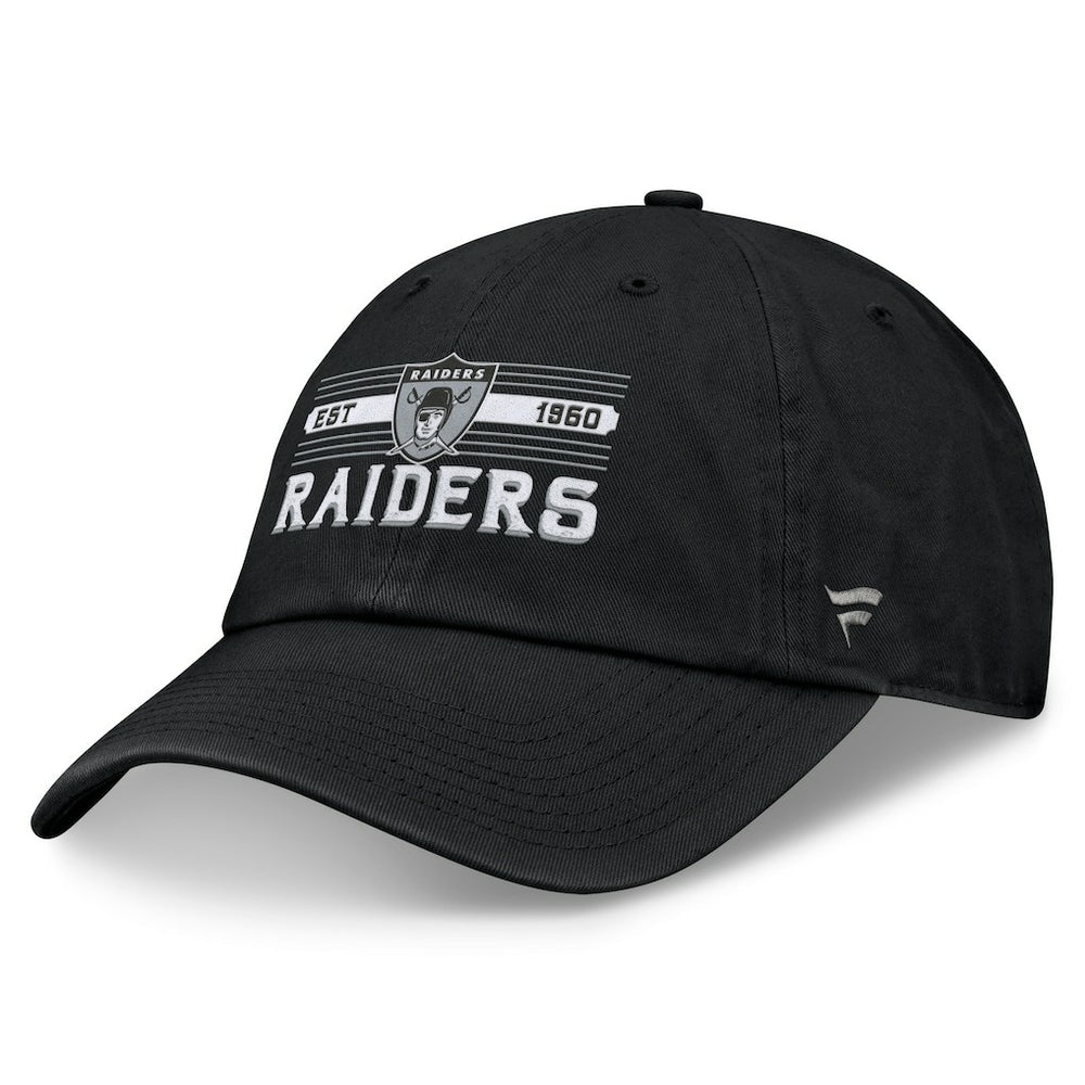 Las Vegas Raiders Vintage Delay Adjustable Hat - Black - Fanatics