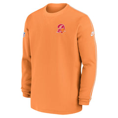 Tampa Bay Buccaneers Alternate Logo Coach Long Sleeve Top - Orange - Nike