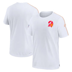 Tampa Bay Buccaneers Sideline Alternate Logo Coach Performance Top - White - Nike