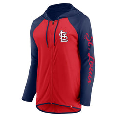 St. Louis Cardinals Fanatics Women's Script Sleeve Full-Zip Hoodie Online