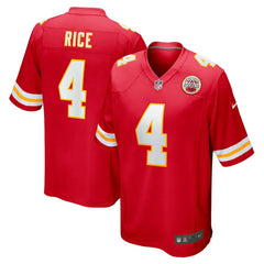 Rashee Rice Kansas City Chiefs Game Jersey - Red - Nike