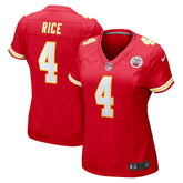Rashee Rice Kansas City Chiefs Women's Game Jersey - Red - Nike