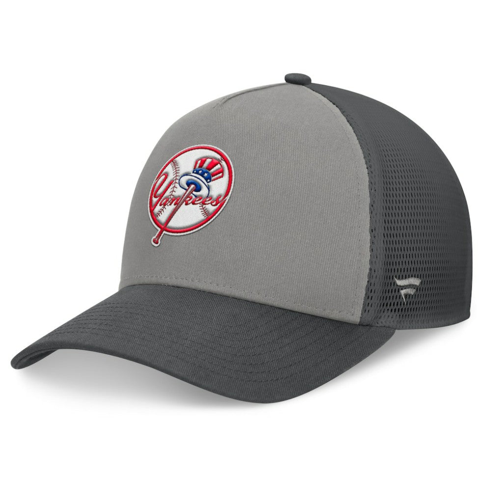 New York Yankees Fanatics A-Frame Trucker Adjustable Hat Outlet