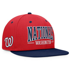 Washington Nationals Fanatics Fundamental Bold Snapback Hat Online