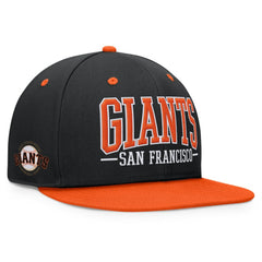 San Francisco Giants Fanatics Fundamental Bold Snapback Hat Outlet