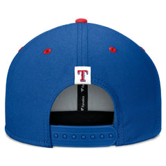 Texas Rangers Fanatics Fundamental Bold Snapback Hat Sale